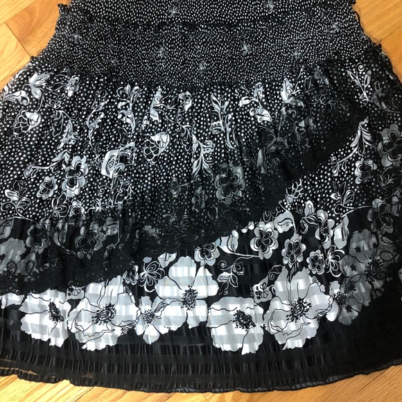 Midi drees black and white - Picture 4 of 9
